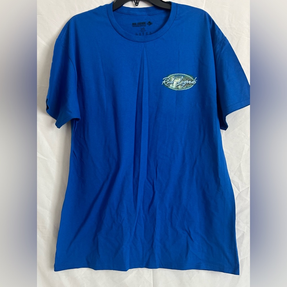 Reel Legends Blue Fish Graphic T-Shirt